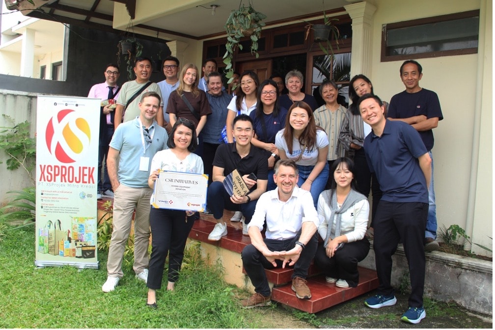 we welcomed a visit from employees of vinci energies as part of our tour program